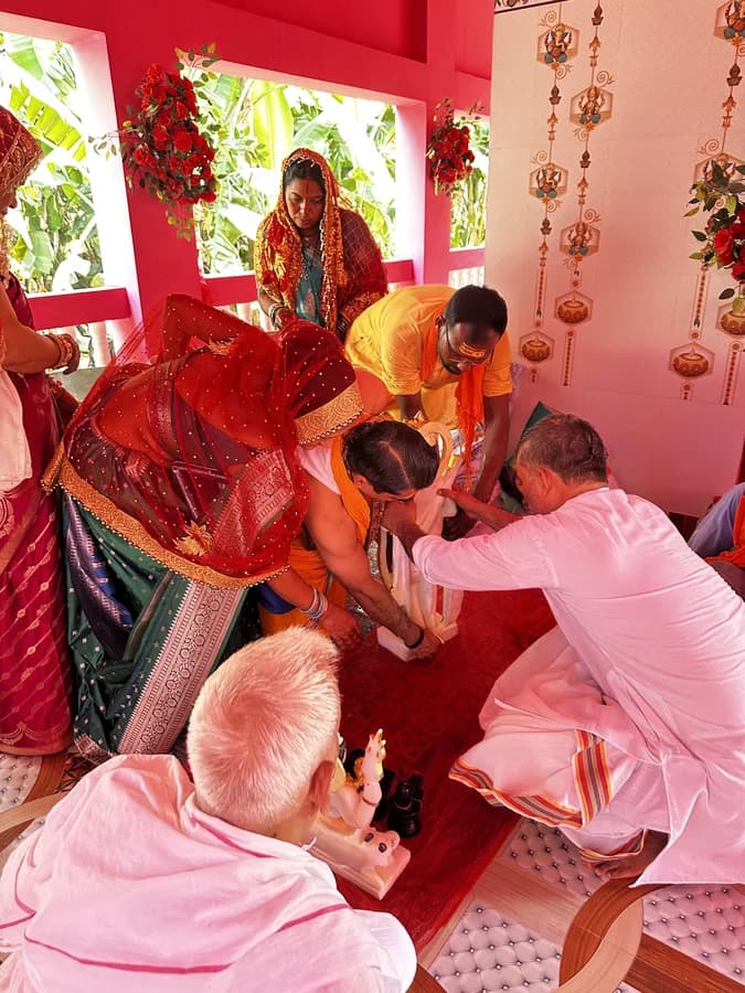 Adhivas rites and Shobha Yatra moments on Day 3