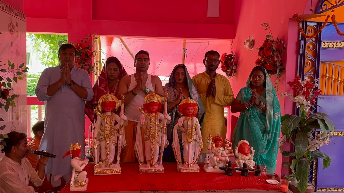 Adhivas rites and Shobha Yatra moments on Day 3