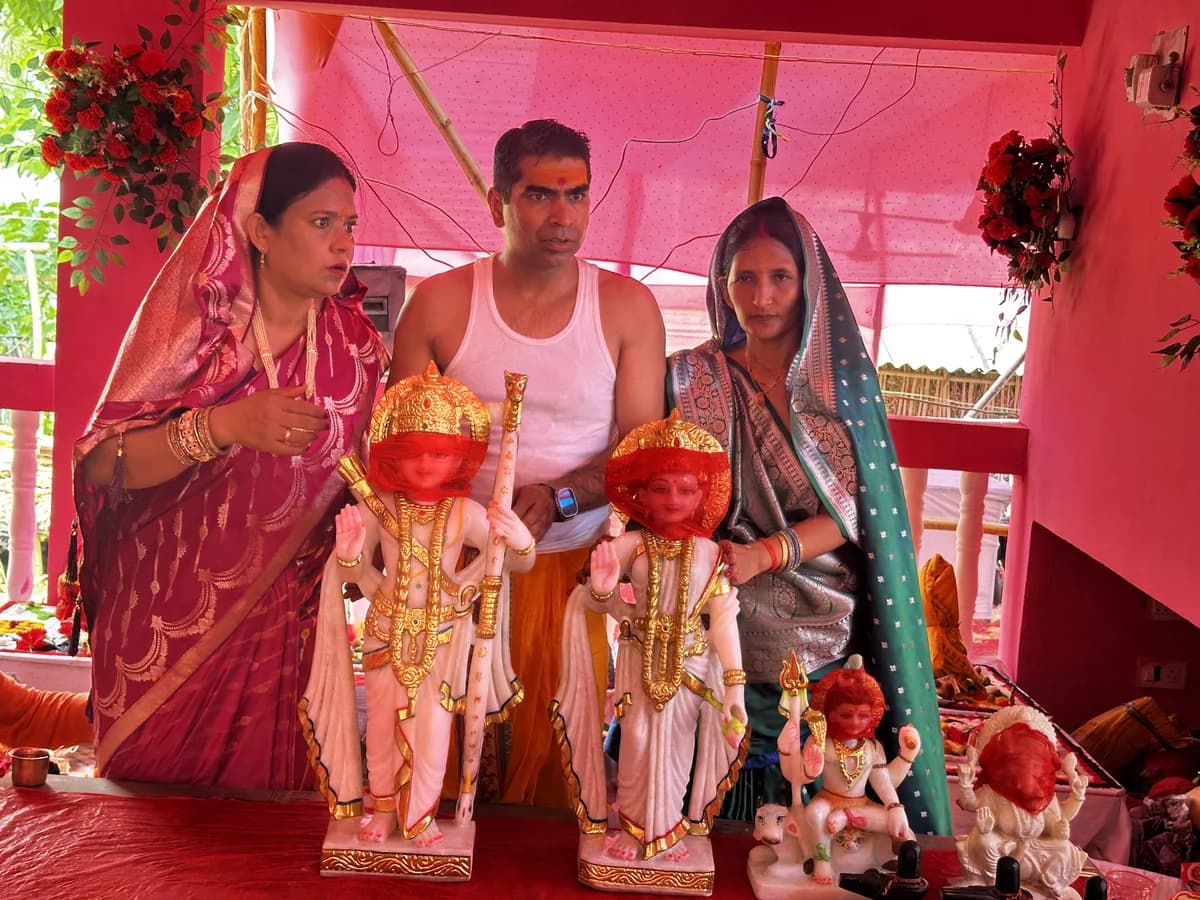 Adhivas rites and Shobha Yatra moments on Day 3