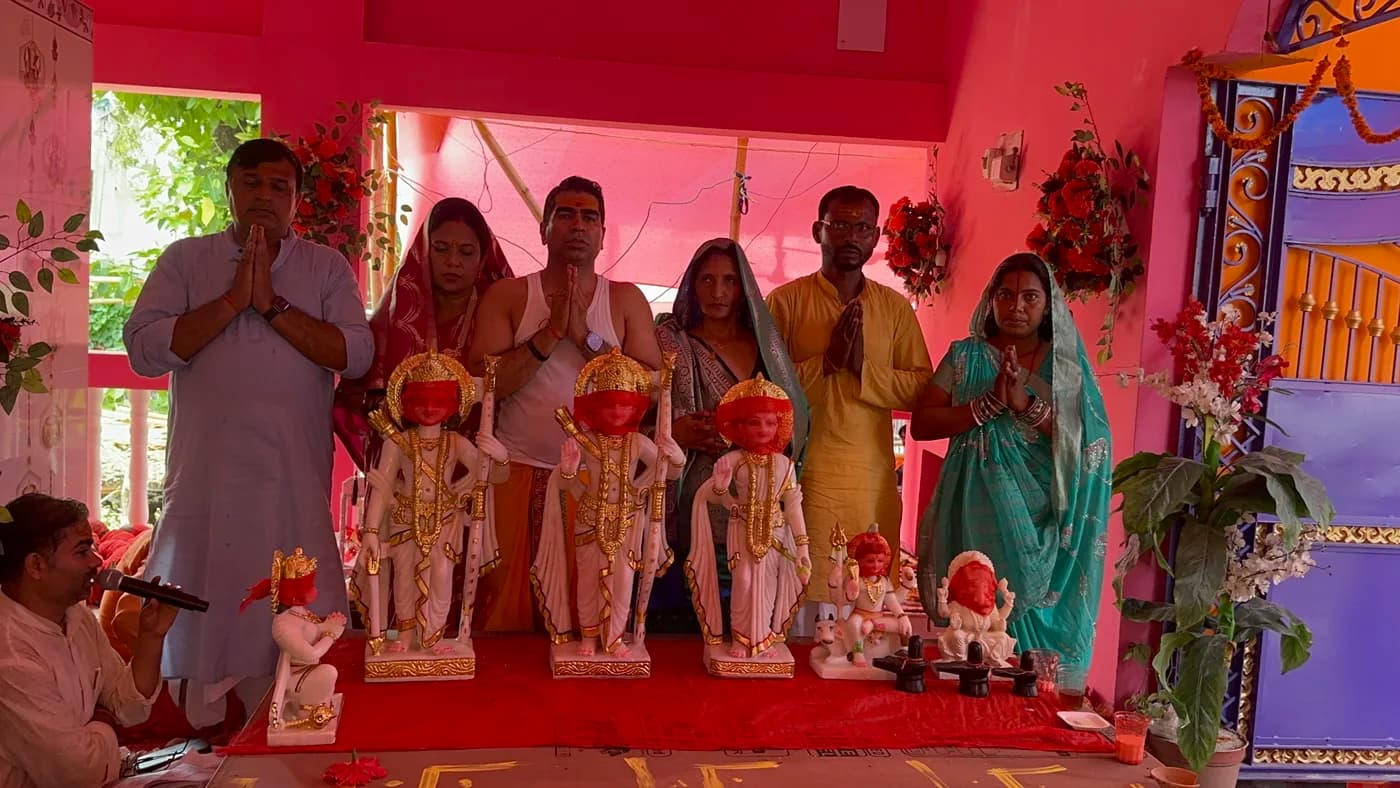 Adhivas rites and Shobha Yatra moments on Day 3